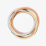 18ct 3 Colour 0.82ct 2mm RWR Full Set HEERA DIAMONDS