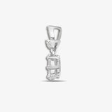 18ct White 0.35ct Diamond Pendant HEERA DIAMONDS