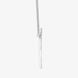 18ct White 0.43ct Diamond Circle Pendant - 18" Chain included HEERA DIAMONDS