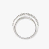 18ct White 0.63ct Natural Diamond Ring