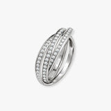 18ct White 0.82ct 2mm RWR Full Set