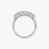 18ct White Gold 1.00ct 5 Stone Natural Diamond Ring