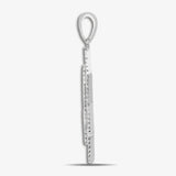 18ct White Gold Diamond Star of David Pendant - 0.60ct HEERA DIAMONDS