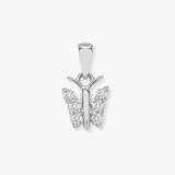 18ct White Gold Natural Diamond Pendant