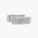 18ct White Gold Natural Diamond Ring