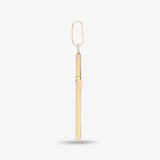 18ct Yellow 0.03ct Diamond Invisible Set Cross Pendent HEERA GOLD