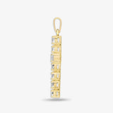 18ct Yellow Gold Diamond Cross HEERA DIAMONDS