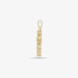 18ct Yellow Gold Diamond Cross HEERA DIAMONDS