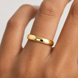 3.5mm Band Classic Traditional Court Wedding Ring