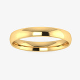 3mm Band Classic Traditional Court Wedding Ring