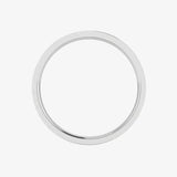 3mm Band Flat Court Wedding Ring