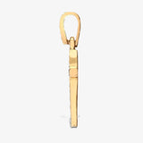 9ct Yellow Gold Diamond Cross HEERA DIAMONDS