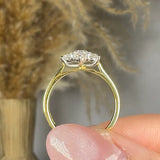 "Alzette" 1.01 Carat Round Cut Natural Diamond Engagement Ring MDR4583
