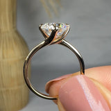 "Arlen" 1.71 Carat Round Cut Lab Grown Solitaire Diamond Engagement Ring HLR493