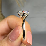 "Arlen" 1.71 Carat Round Cut Lab Grown Solitaire Diamond Engagement Ring HLR493