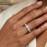 "Arlisse" 0.54 Carat Diamond Half Eternity Ring ET100 HEERA DIAMONDS