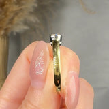 "Armonelle" 0.29 Carat Round Cut Natural Diamond Solitaire Engagement Ring MDR4155