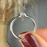 "Auren" 0.25 Carat Round Cut Natural Diamond Solitaire Engagement Ring MDR4410