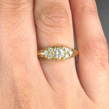 "Avenoir" 0.36 Carat Round Cut Natural Diamond Shoulder Engagement Ring MDR434 HEERA DIAMONDS