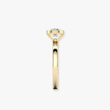 "Avessique" 0.40 Carat  Round Cut Natural Diamond Solitaire Engagement Ring MDR3607