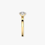 "Avessique" 0.40 Carat  Round Cut Natural Diamond Solitaire Engagement Ring MDR3607