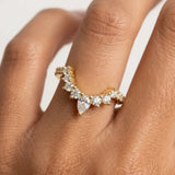 "Avi" V Shape 0.44ct Diamond Eternity Ring ET55