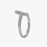 "Avi" V Shape 0.44ct Diamond Eternity Ring ET55