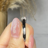 "Azmora" 0.40 Carat Round Cut Natural Diamond Solitaire Engagement Ring MDR3407