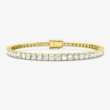 Baguette Diamond 4.93 Carat Tennis Bracelet LM JEWELLERY