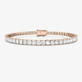 Baguette Diamond 4.93 Carat Tennis Bracelet LM JEWELLERY