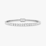 Baguette Diamond 4.93 Carat Tennis Bracelet