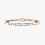 Baguette Diamond 4.93 Carat Tennis Bracelet
