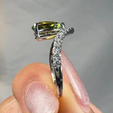 "Belgravia" 1.30 Carat Pear Cut Lab Grown Shoulder Diamond Engagement Ring HR1510 HEERA DIAMONDS