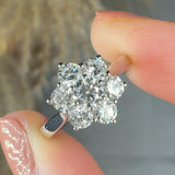"Celestique" 1.01 Carat Round Cut Natural Diamond Engagement Ring MDR4582