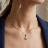 Cluster Square Pendant