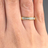 "Corvella" 0.35 Carat Round Cut Natural Diamond Half Eternity Ring MDR4101