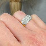 "Corvella" 1.11 Carat Round Cut Natural Bespoke Diamond Half Eternity Ring MDR3229