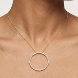 DIAMOND CIRCLE OF LIFE PENDANT