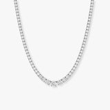 DIAMOND CLAW SETTING NECKLACE