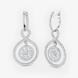 DIAMOND FANCY DROP EARRINGS