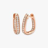 DIAMOND HOOP EARRINGS LM JEWELLERY
