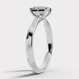 "Daphne" 1 Carat Solitaire Emerald Cut Diamond Engagement Ring SSEC07