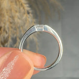 "Devora" 0.25 Carat Princess Cut Natural Diamond Solitaire Engagement Ring MDR4319