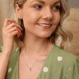 Diamond Amulet Crescent Earrings Hot Diamonds
