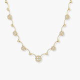 Diamond Cluster Necklace