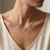 Diamond Cluster Necklace