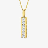 Diamond Drop Pendant With Pendant