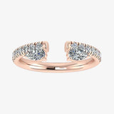 "Elaria" Pear Cut 0.6 Carat Diamond Eternity Ring ET86