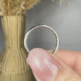 "Elyonix" 0.55 Carat Round Cut Natural Diamond Half Eternity Ring MDR4494