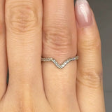 "Elyxen" 0.41 Carat Round Cut Natural Diamond Shoulder Engagement Ring HR1938 HEERA DIAMONDS